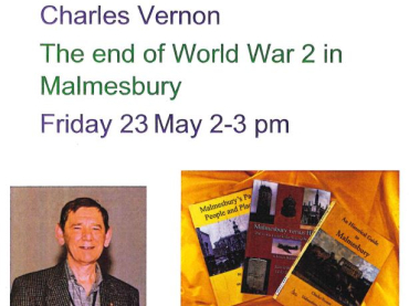 Local History Month- The End of World War 2 in Malmesbury - Talk by Charles Vernon